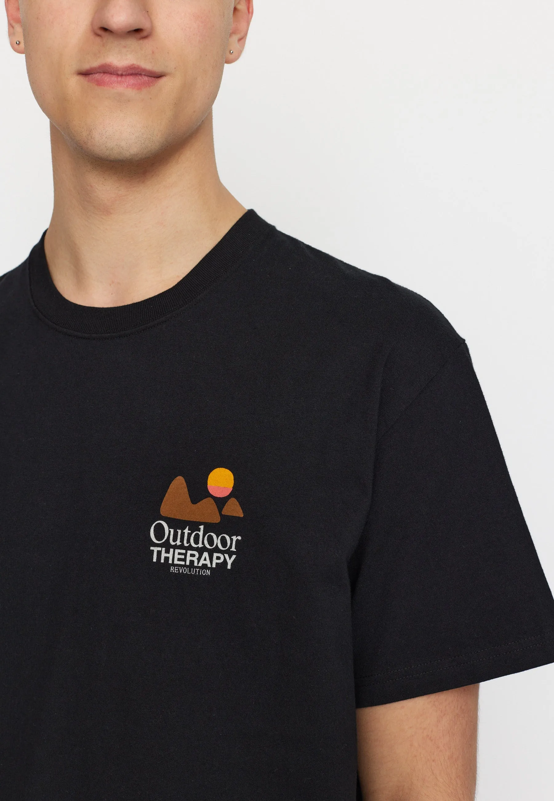 Printed T-shirt / 1387 THE - Black sold by Revolution