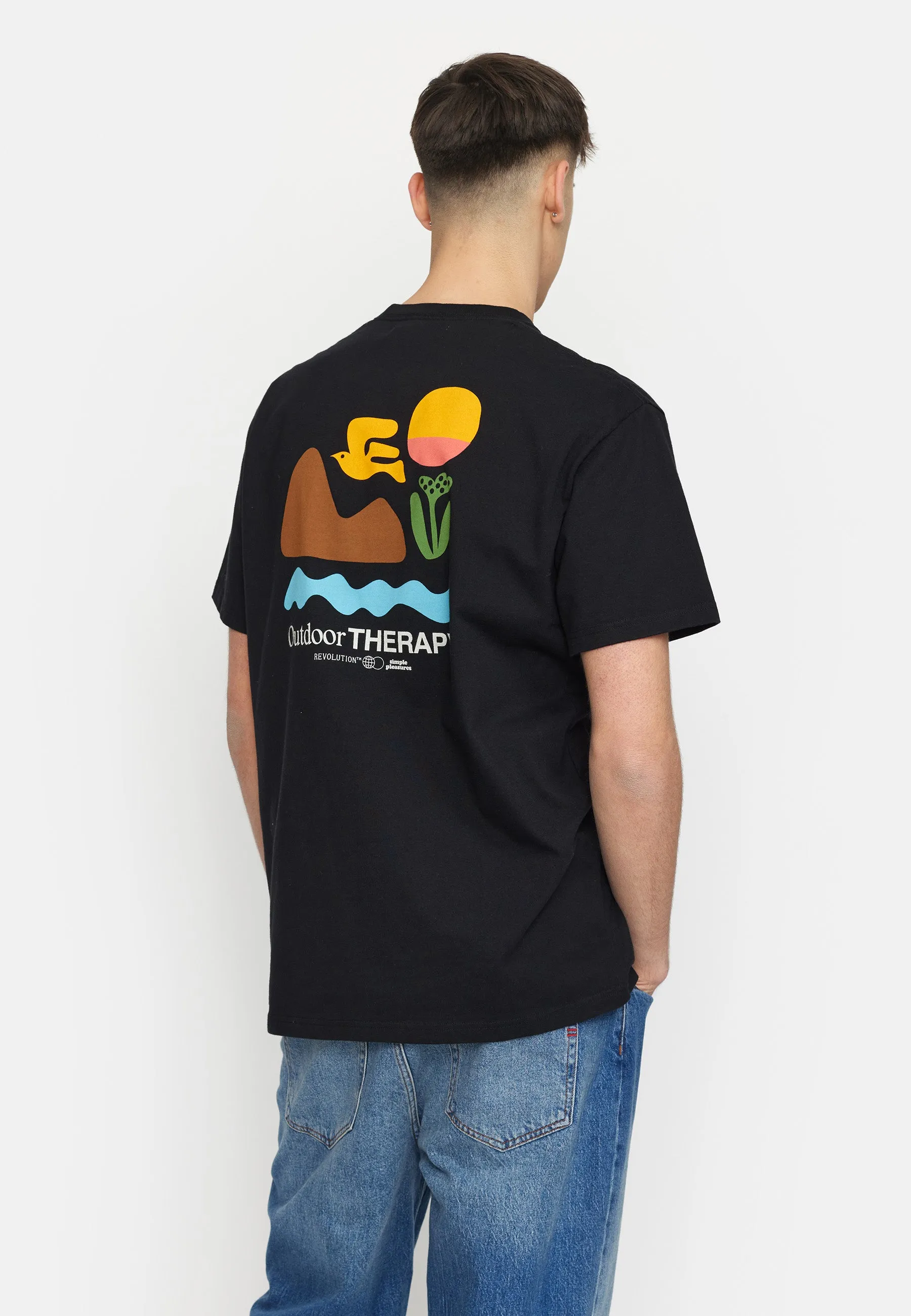 Printed T-shirt / 1387 THE - Black sold by Revolution product image thumbnail 5