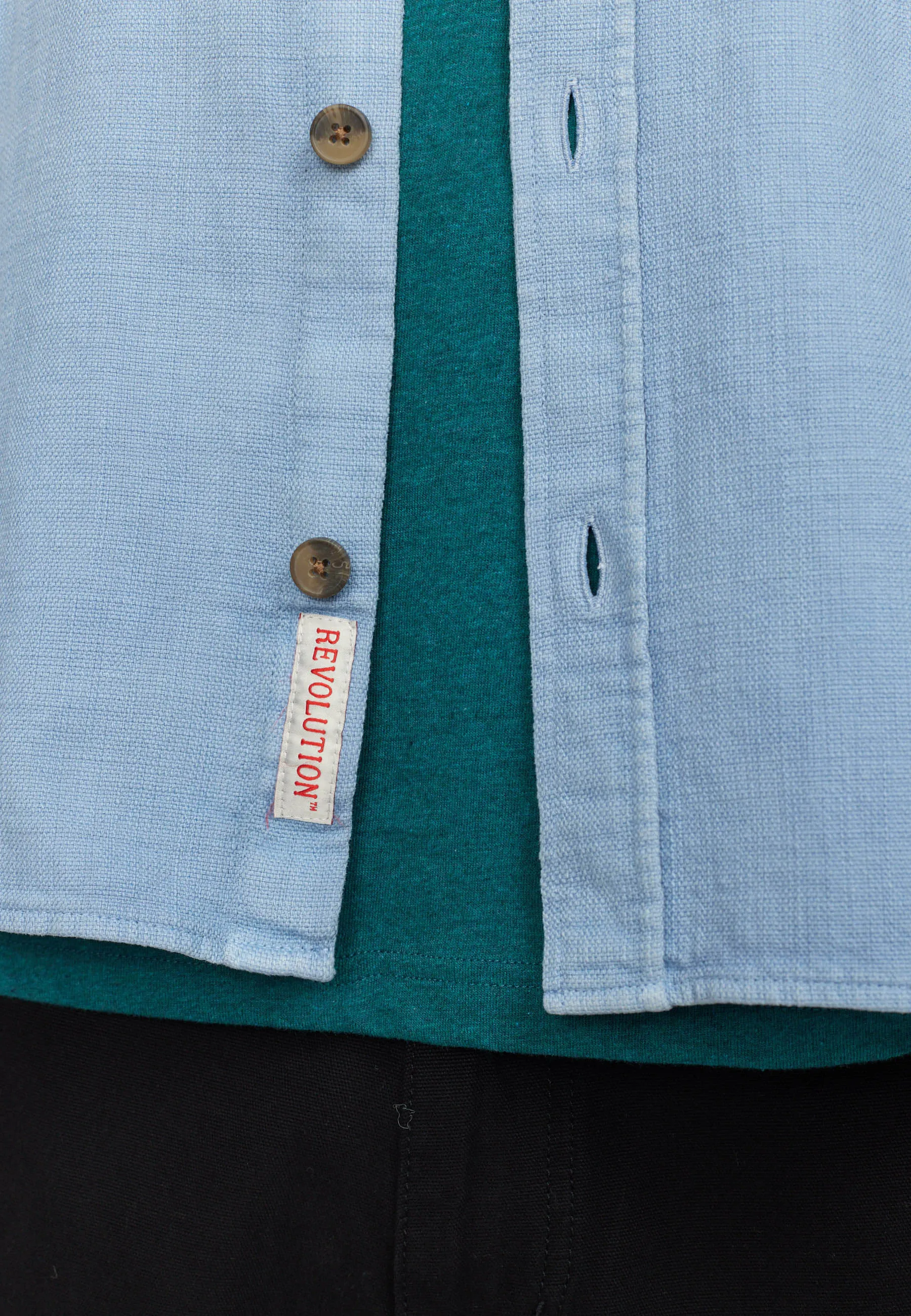 Casual Shirt / 3997 - Blue sold by Revolution product image thumbnail 4