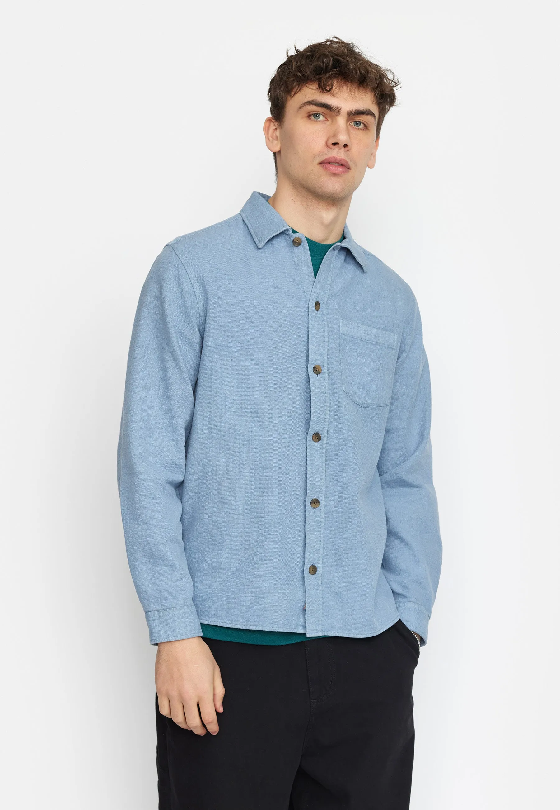 Casual Shirt / 3997 - Blue sold by Revolution