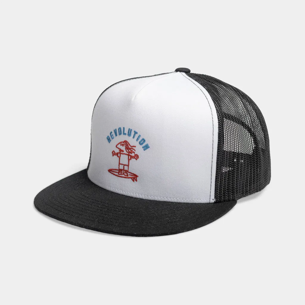 Trucker Cap / 9411 REV - Black sold by Revolution