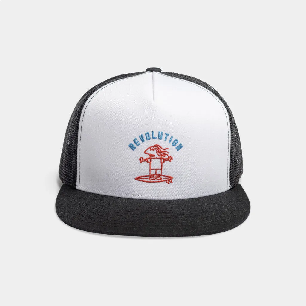 Trucker Cap / 9411 REV - Black sold by Revolution product image thumbnail 2