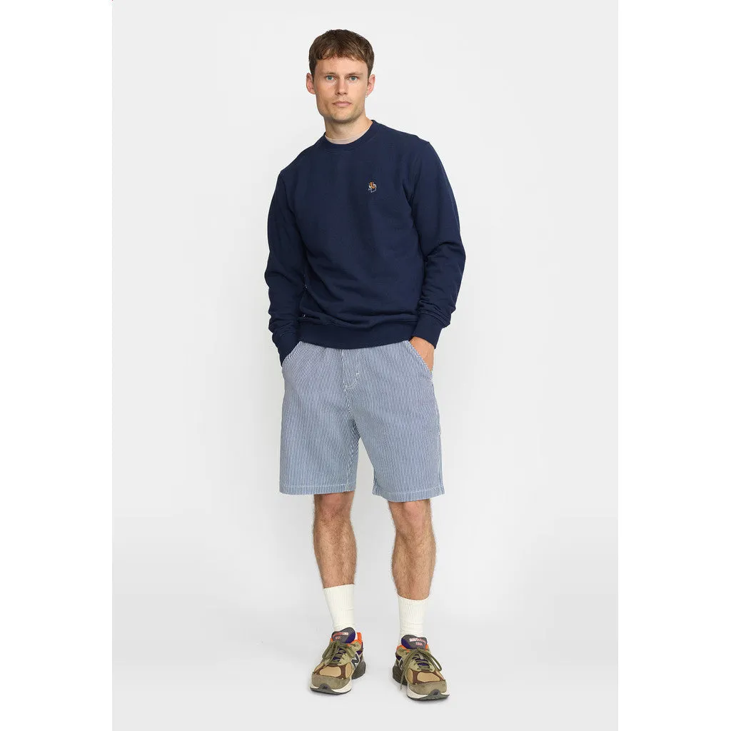 Application Sweatshirt / 2787 CHA - Navy-melange sold by Revolution product image thumbnail 3