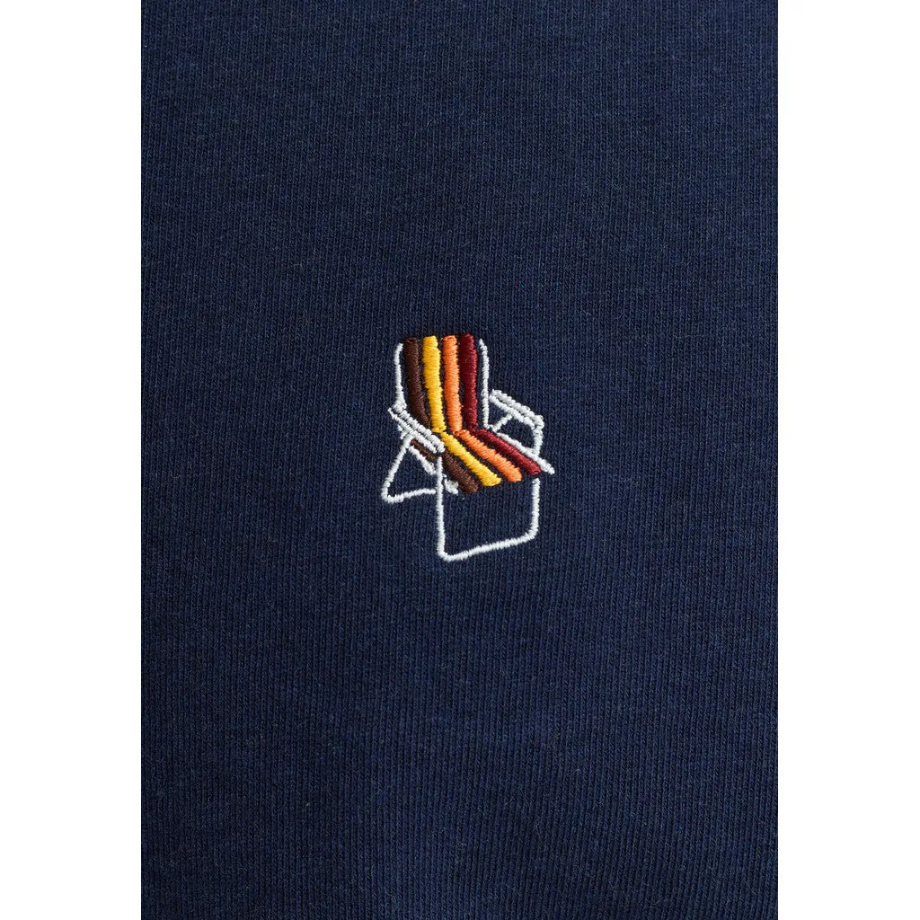 Application Sweatshirt / 2787 CHA - Navy-melange sold by Revolution product image thumbnail 2