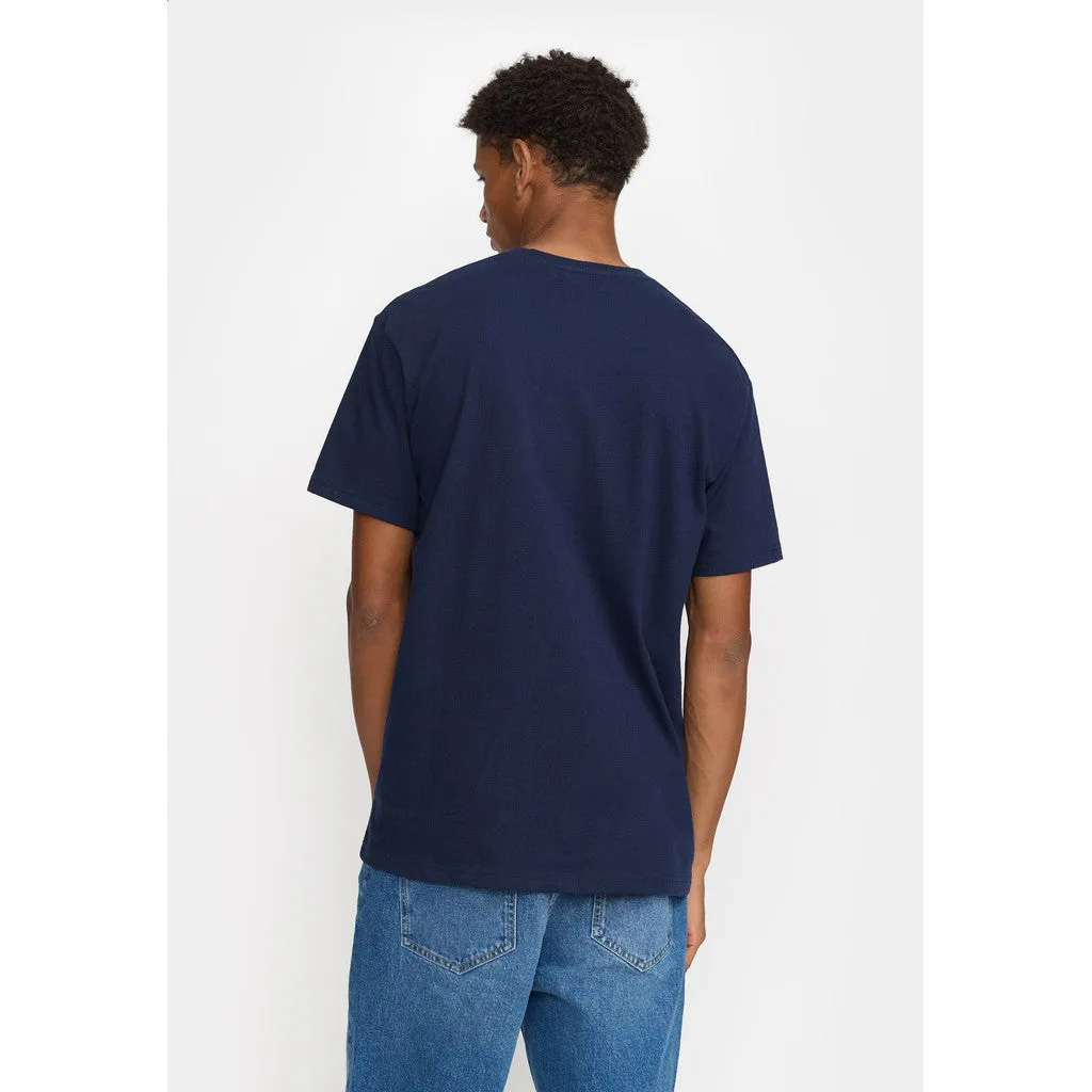 Application T-Shirt / 1390 BAT - Navy-melange sold by Revolution product image thumbnail 4