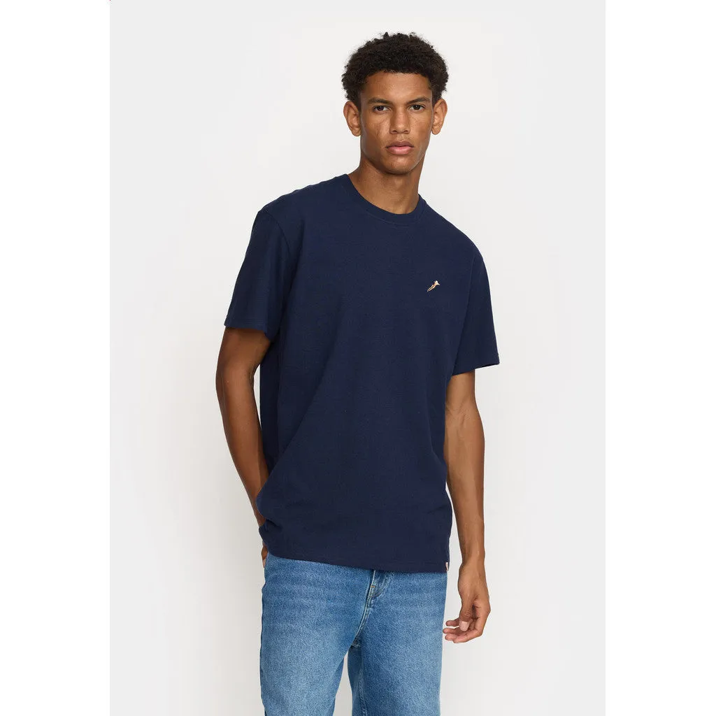 Application T-Shirt / 1390 BAT - Navy-melange sold by Revolution product image thumbnail 5