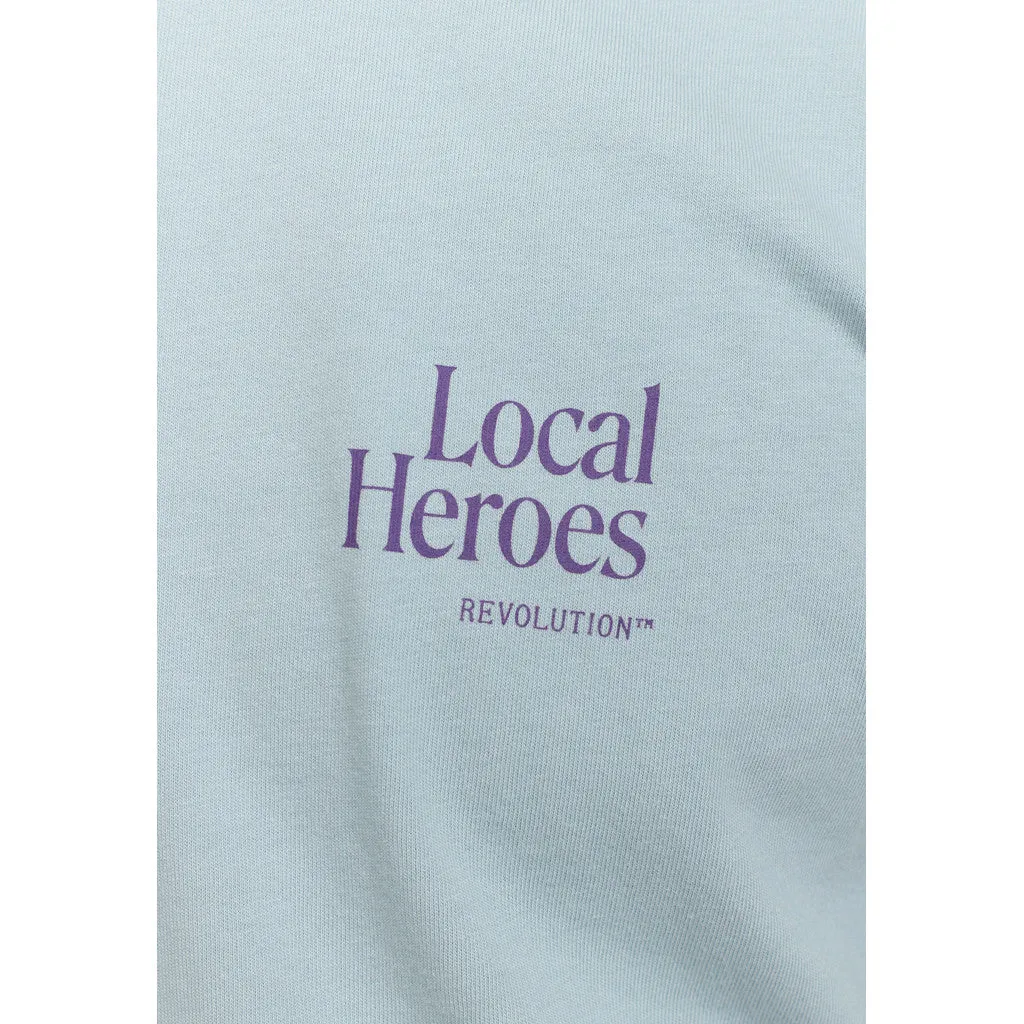 Printed T-shirt / 1388 GRO - Lightblue sold by Revolution product image thumbnail 3