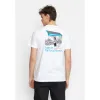 Printed T-shirt / 1388 GRO - White sold by Revolution