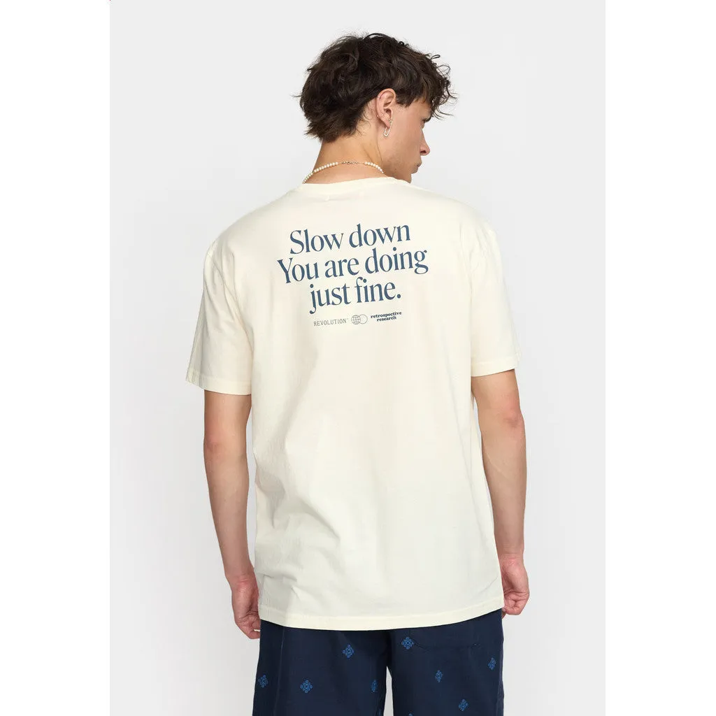 Application T-Shirt / 1393 SLO - Offwhite sold by Revolution product image thumbnail 5