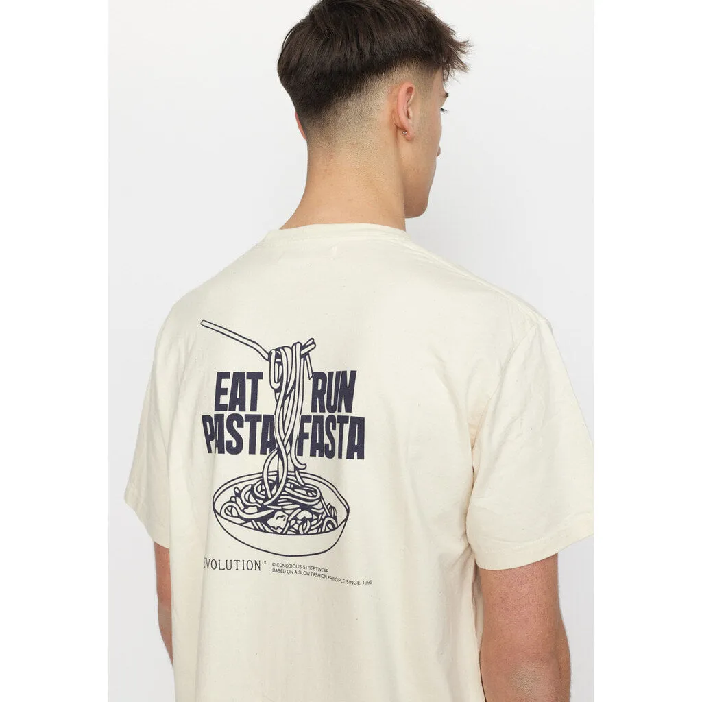 Printed T-shirt / 1387 EAT - Offwhite sold by Revolution product image thumbnail 2