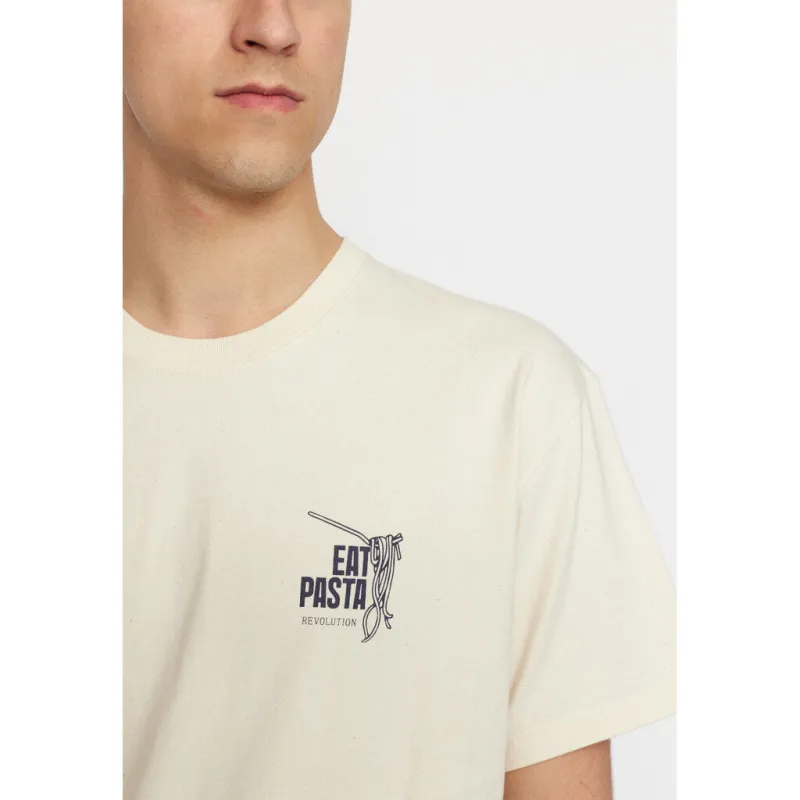 Printed T-shirt / 1387 EAT - Offwhite sold by Revolution