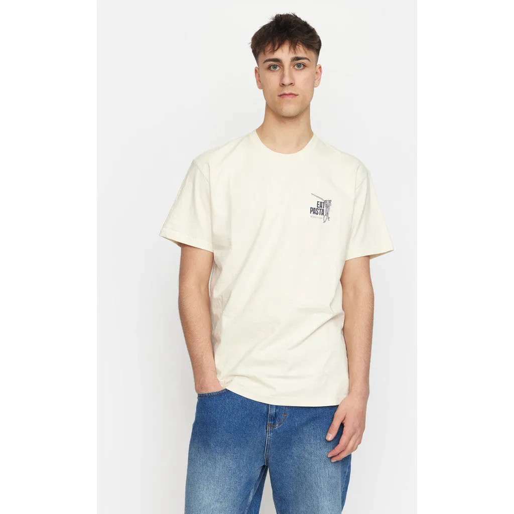 Printed T-shirt / 1387 EAT - Offwhite sold by Revolution product image thumbnail 5