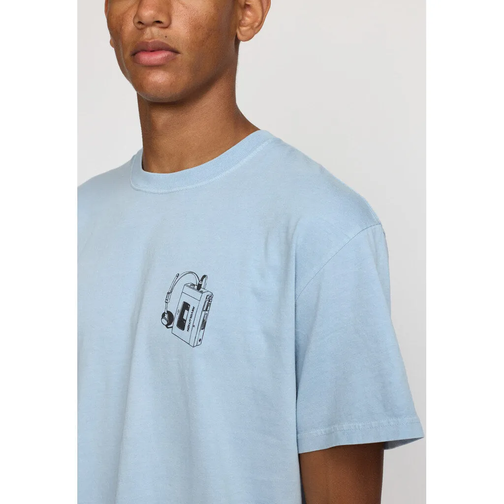 Printed T-shirt / 1389 SIM - Dustblue sold by Revolution