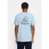 Printed T-shirt / 1389 SIM - Dustblue sold by Revolution