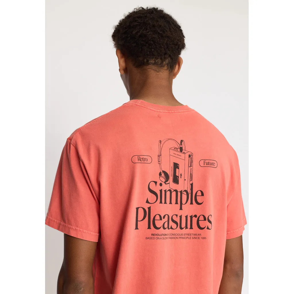 Printed T-shirt / 1389 SIM - Red sold by Revolution product image thumbnail 2