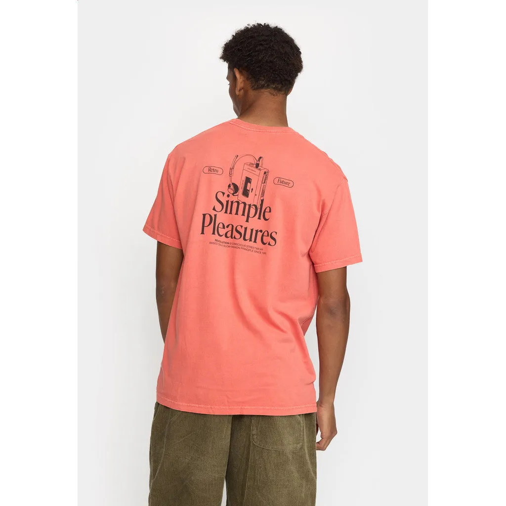 Printed T-shirt / 1389 SIM - Red sold by Revolution product image thumbnail 5