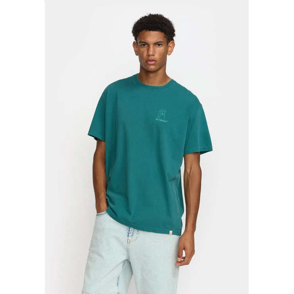 Printed T-shirt / 1389 WAL - Petrol sold by Revolution product image thumbnail 4