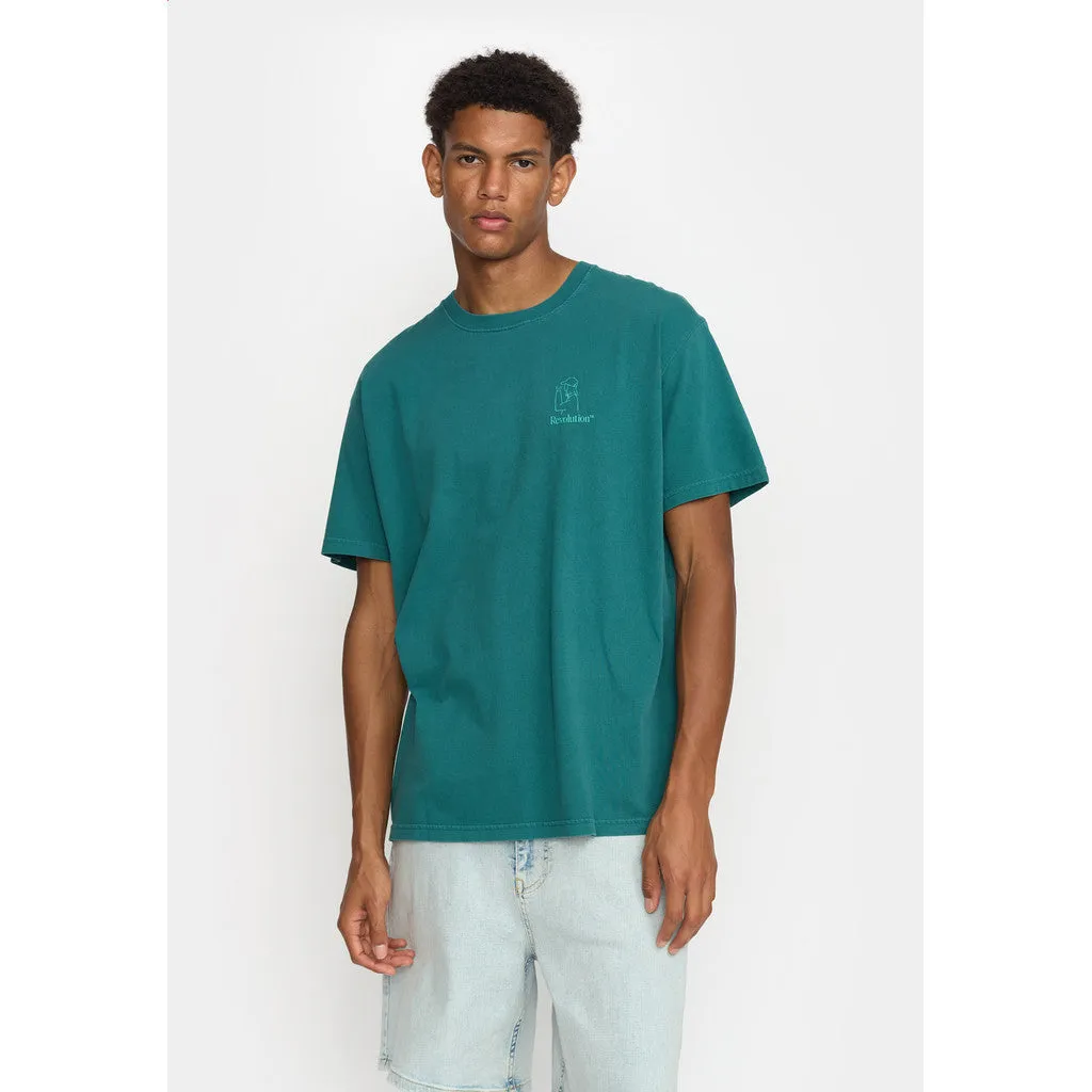 Printed T-shirt / 1389 WAL - Petrol sold by Revolution product image thumbnail 5