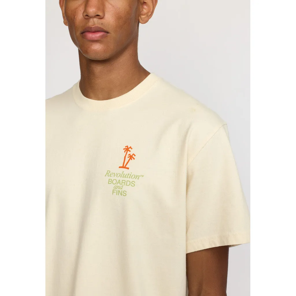 Printed T-shirt / 1394 FIN - Offwhite sold by Revolution