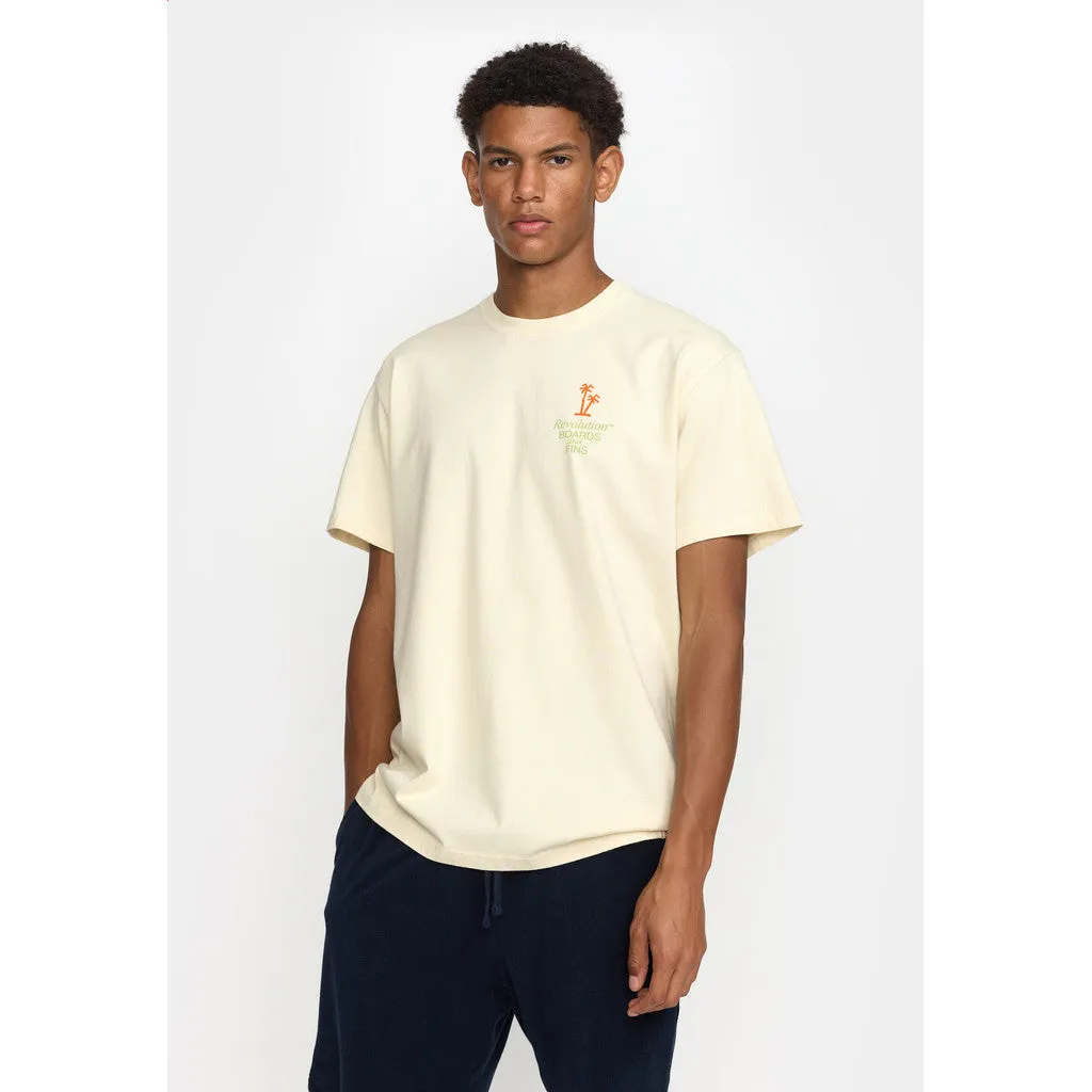 Printed T-shirt / 1394 FIN - Offwhite sold by Revolution product image thumbnail 4