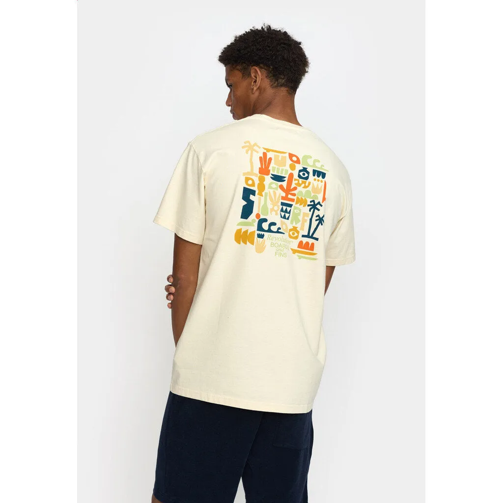 Printed T-shirt / 1394 FIN - Offwhite sold by Revolution product image thumbnail 5