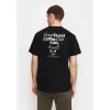 Printed T-shirt / 1394 ROA - Black sold by Revolution
