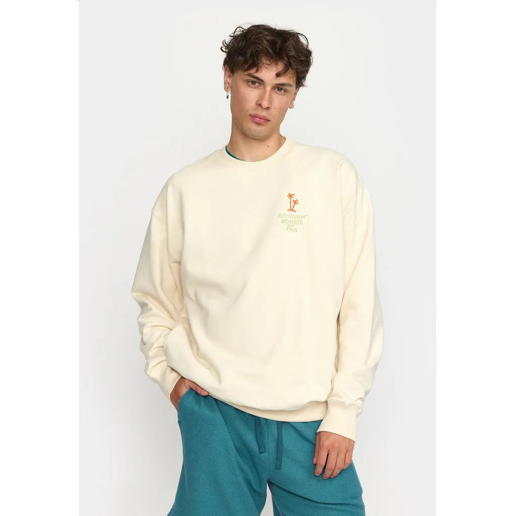 Printed Crewneck / 2788 FIN - Offwhite sold by Revolution product image thumbnail 4
