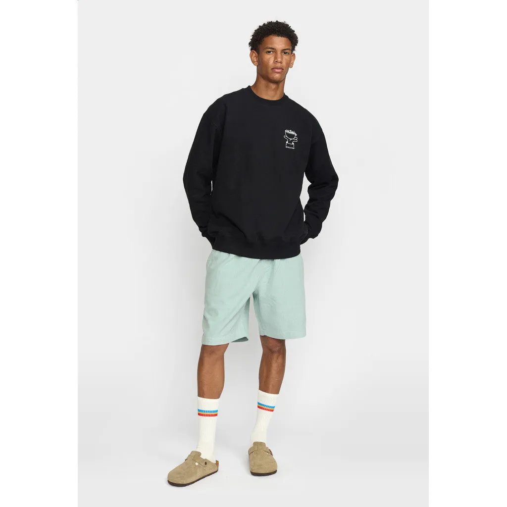 Printed Crewneck / 2788 ROA - Black sold by Revolution product image thumbnail 3