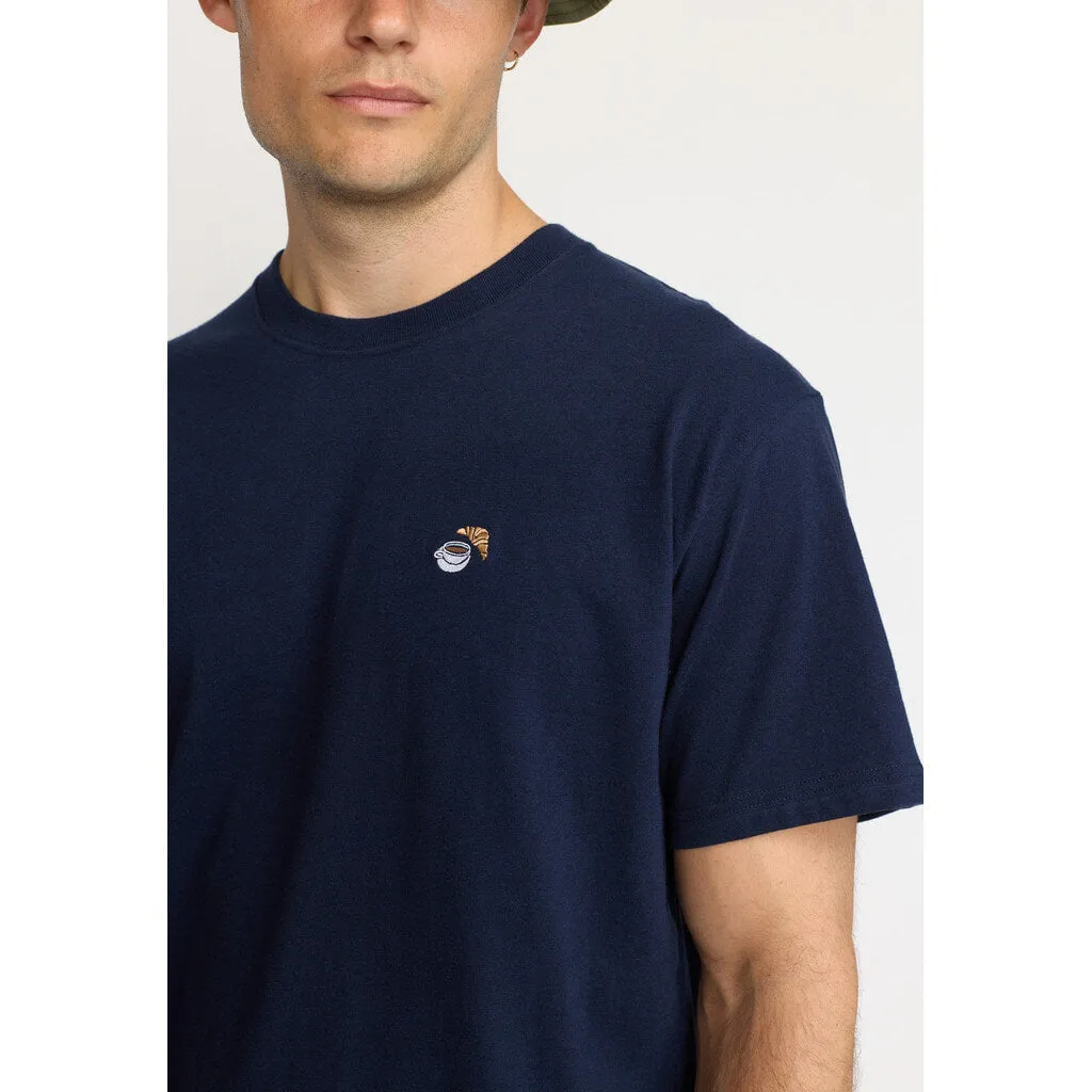 Application T-Shirt / 1390 ESS - Navy-melange sold by Revolution
