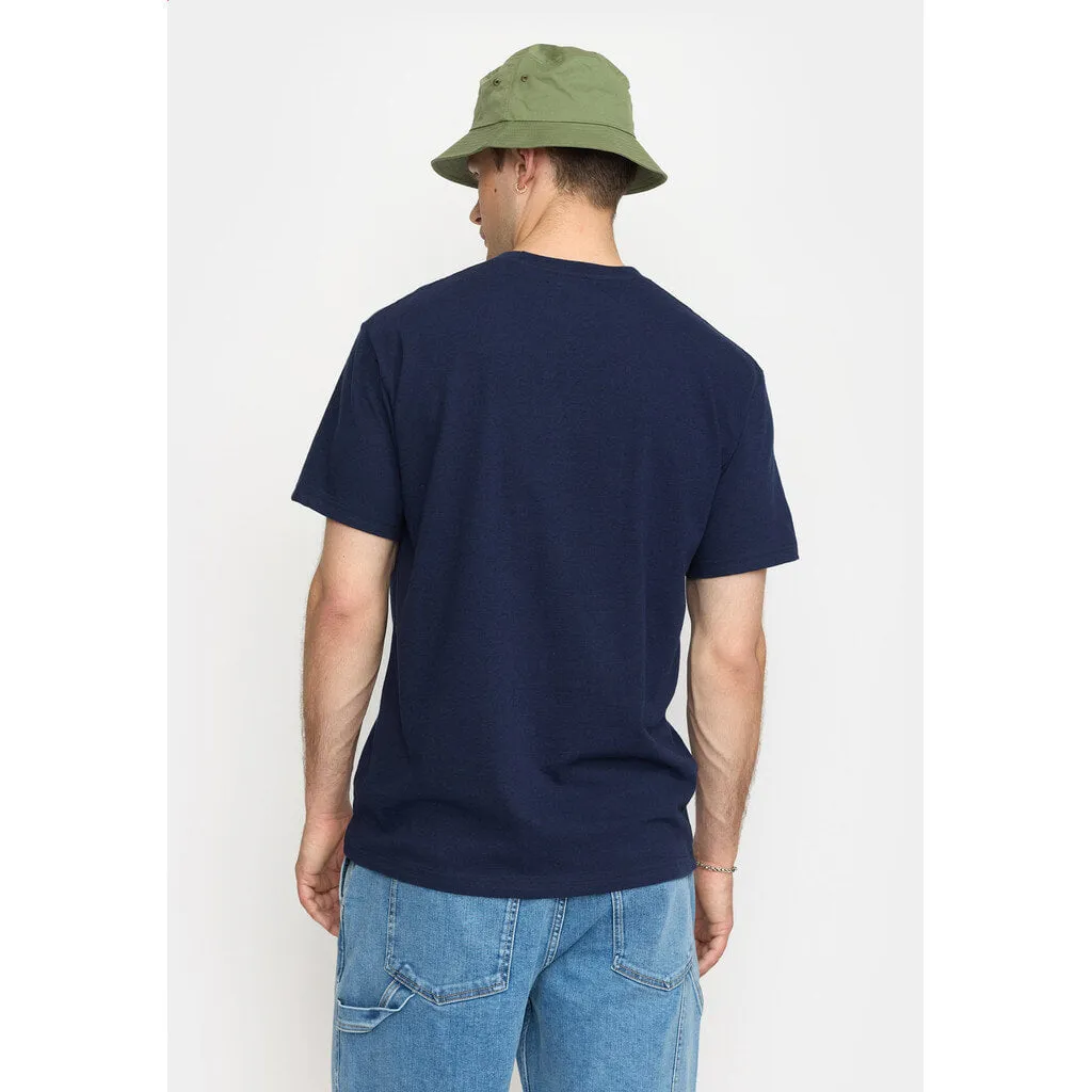 Application T-Shirt / 1390 ESS - Navy-melange sold by Revolution product image thumbnail 5