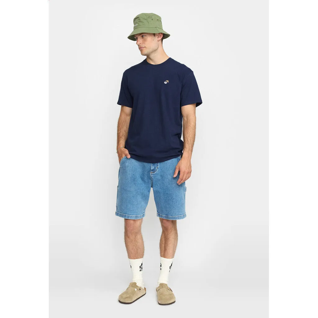 Application T-Shirt / 1390 ESS - Navy-melange sold by Revolution product image thumbnail 3