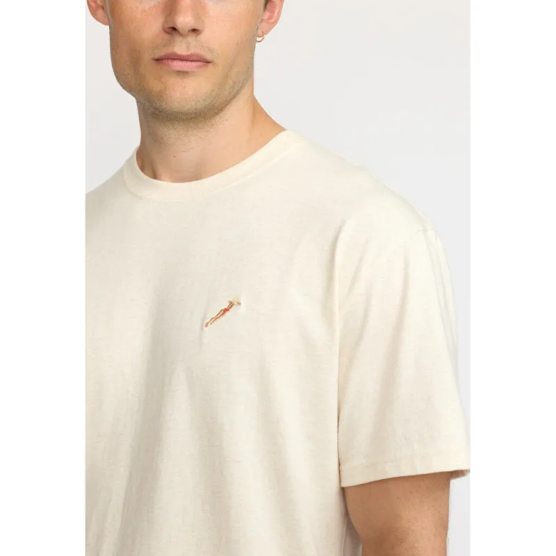 Application T-Shirt / 1390 BAT - Offwhite-melange sold by Revolution