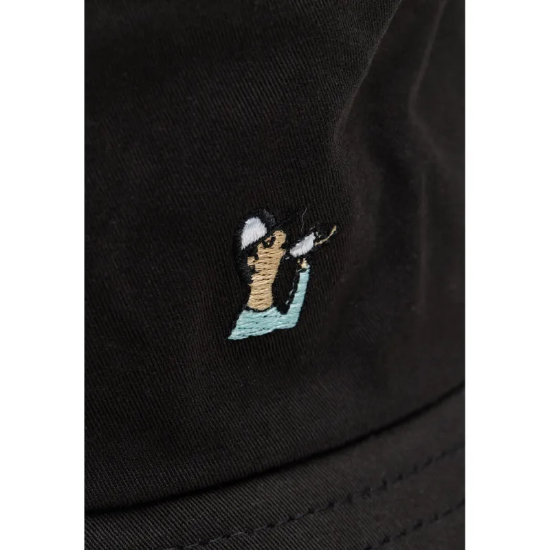 Bucket Hat / 9413 ZIP - Black sold by Revolution