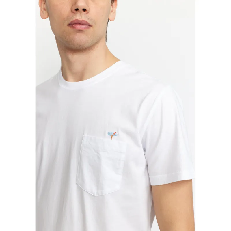 Application T-Shirt / 1386 BRO - White sold by Revolution