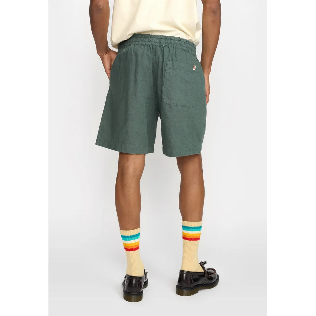 Linen Shorts / 4065 - Dustgreen sold by Revolution product image thumbnail 2