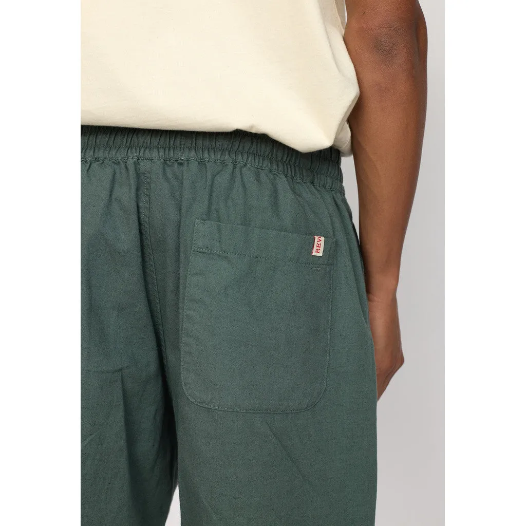 Linen Shorts / 4065 - Dustgreen sold by Revolution product image thumbnail 4