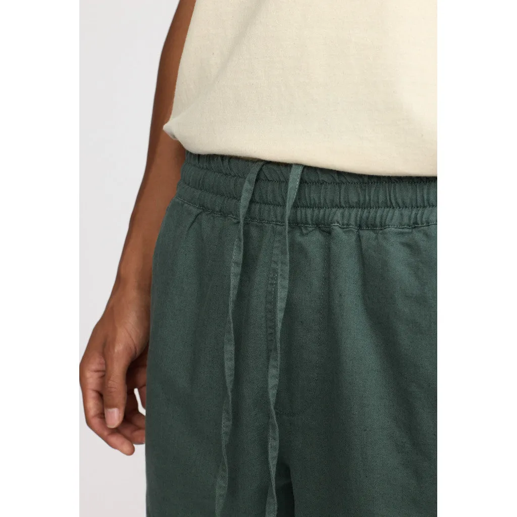 Linen Shorts / 4065 - Dustgreen sold by Revolution product image thumbnail 5
