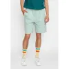 Long Casual Shorts / 4054 - Lightblue sold by Revolution