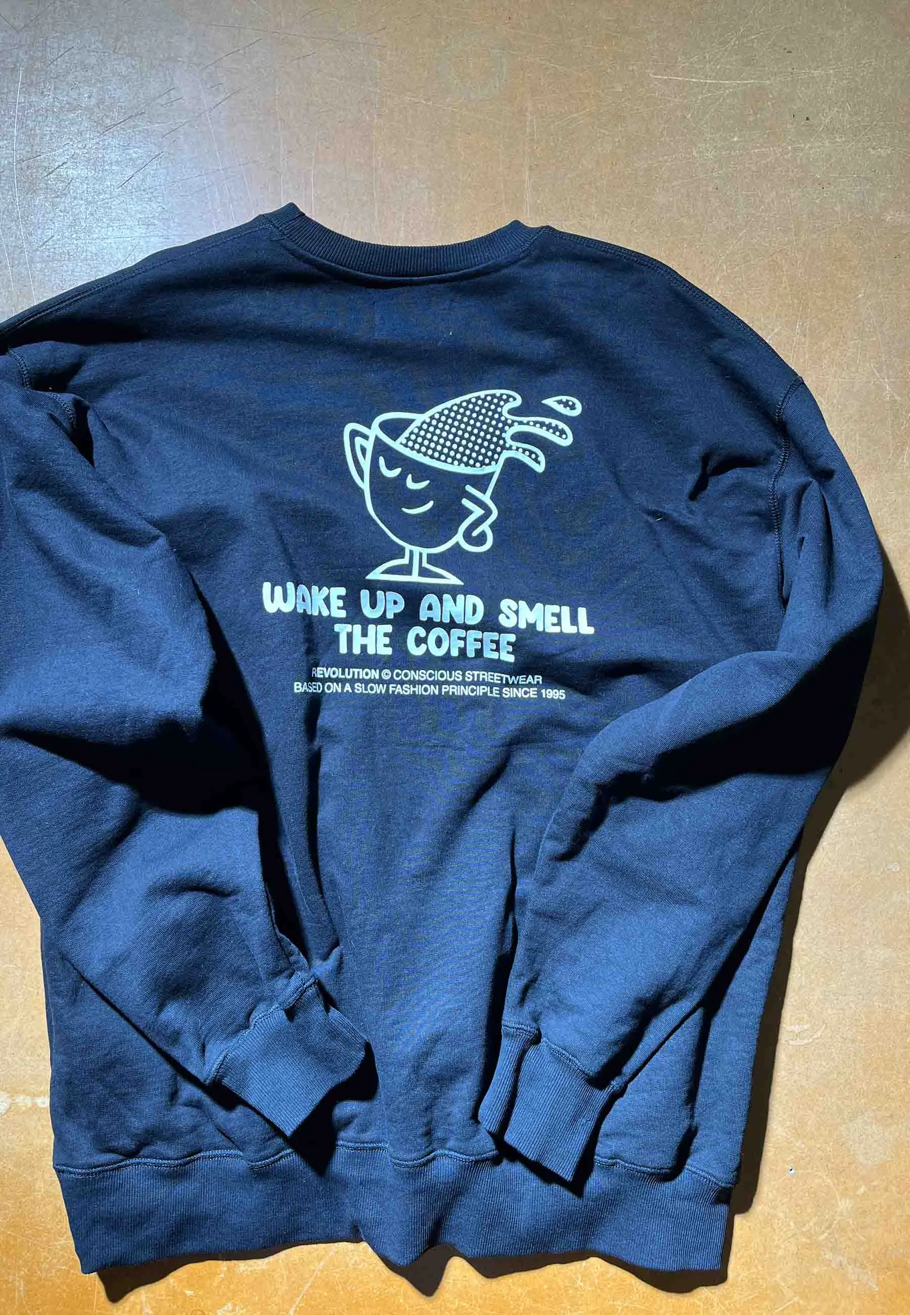 Printed Crewneck / V 2780 WAK - Black sold by Revolution product image thumbnail 2