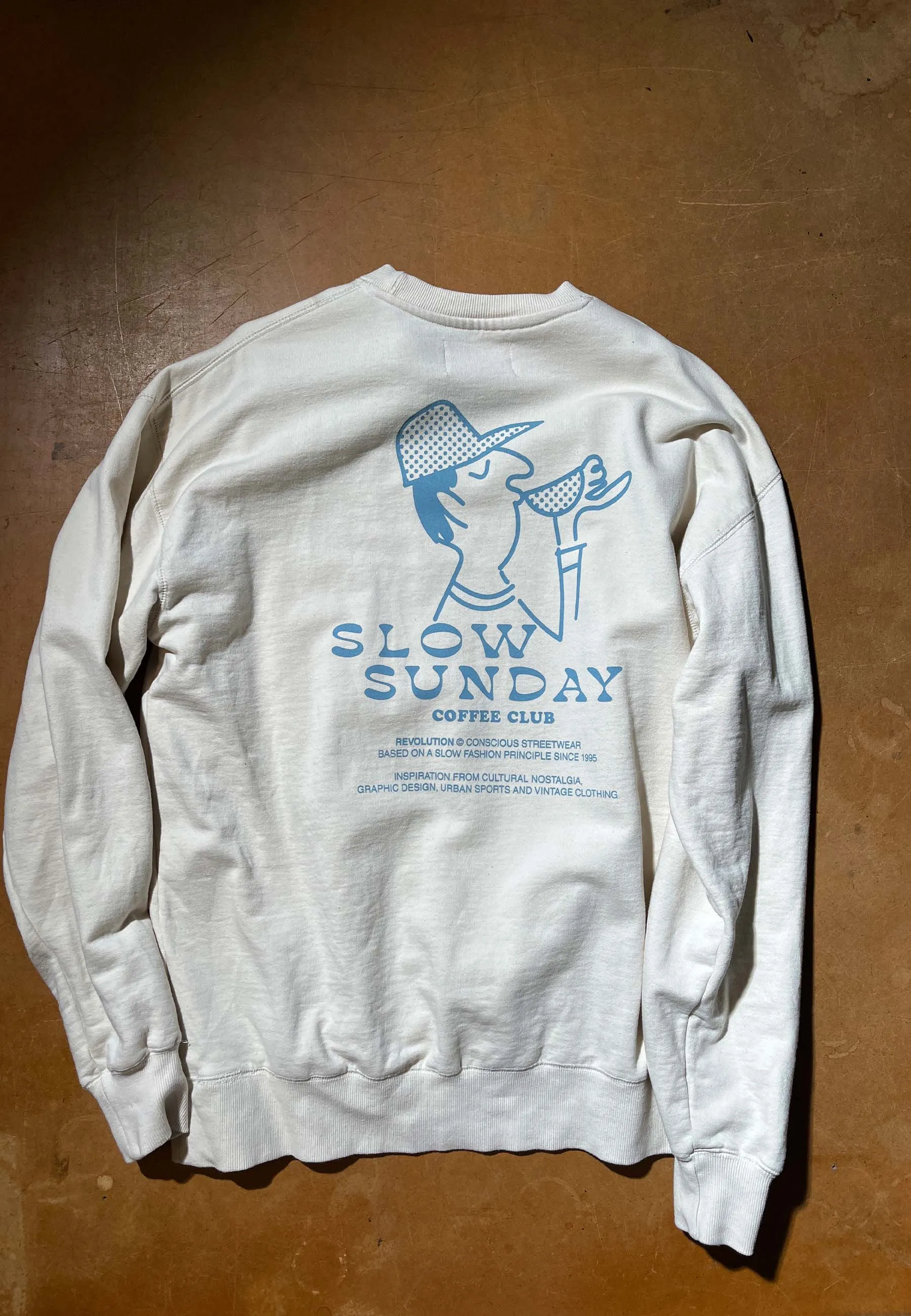 Loose Crewneck / V 2755 COF - Offwhite-melange sold by Revolution product image thumbnail 2