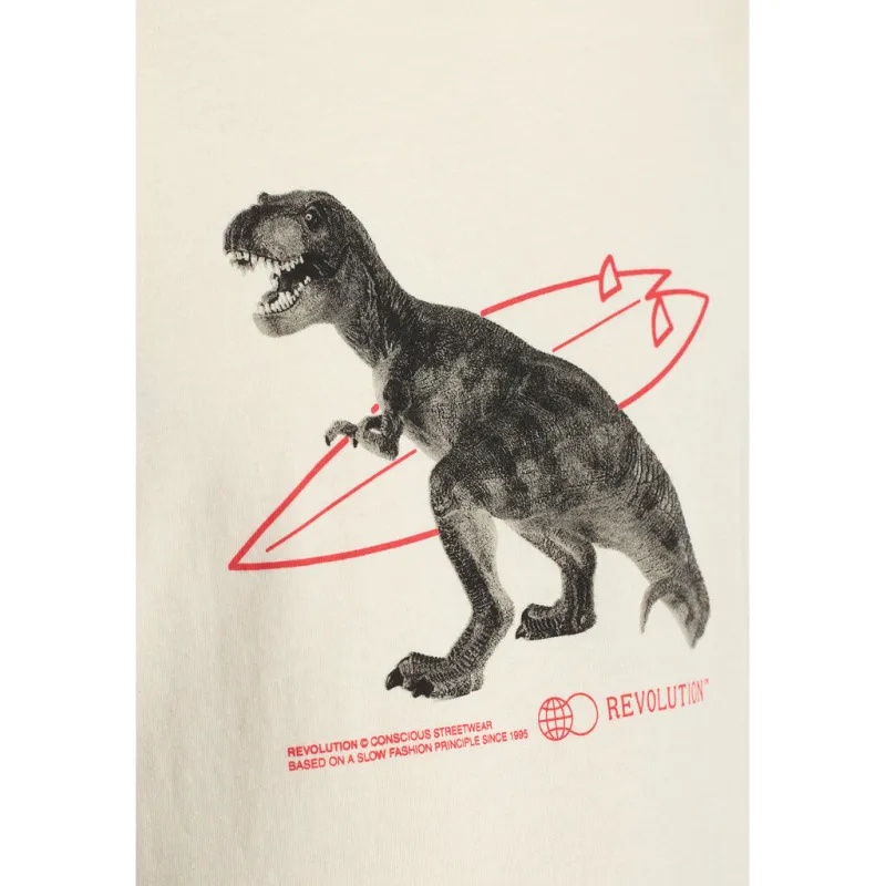 Printed T-shirt / 1392 DIN - Offwhite sold by Revolution