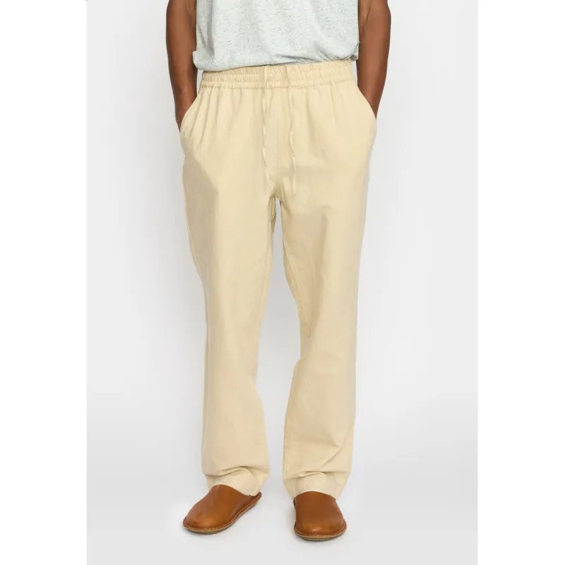Linen Trousers / 5890 - Offwhite sold by Revolution