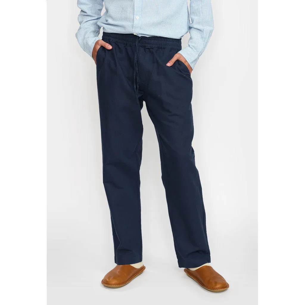 Linen Trousers / 5890 - Navy sold by Revolution