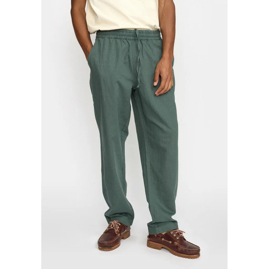 Linen Trousers / 5890 - Dustgreen sold by Revolution
