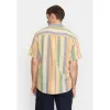 Short-sleeved Cuban Shirt / 3918 - Orange sold by Revolution