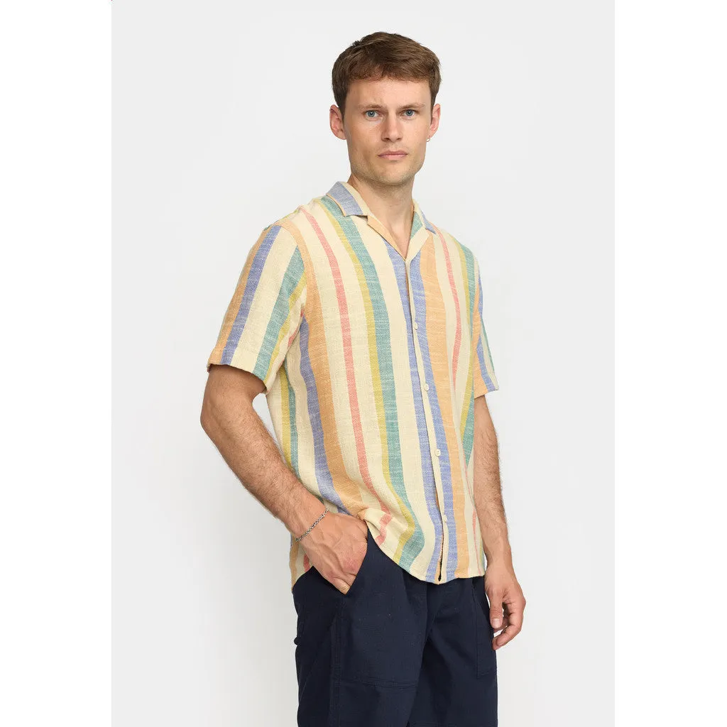 Short-sleeved Cuban Shirt / 3918 - Orange sold by Revolution product image thumbnail 3