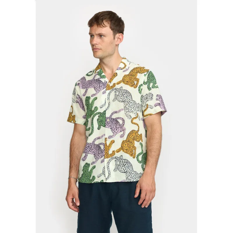 Short-sleeved Cuban Shirt / 3171 - Multi sold by Revolution