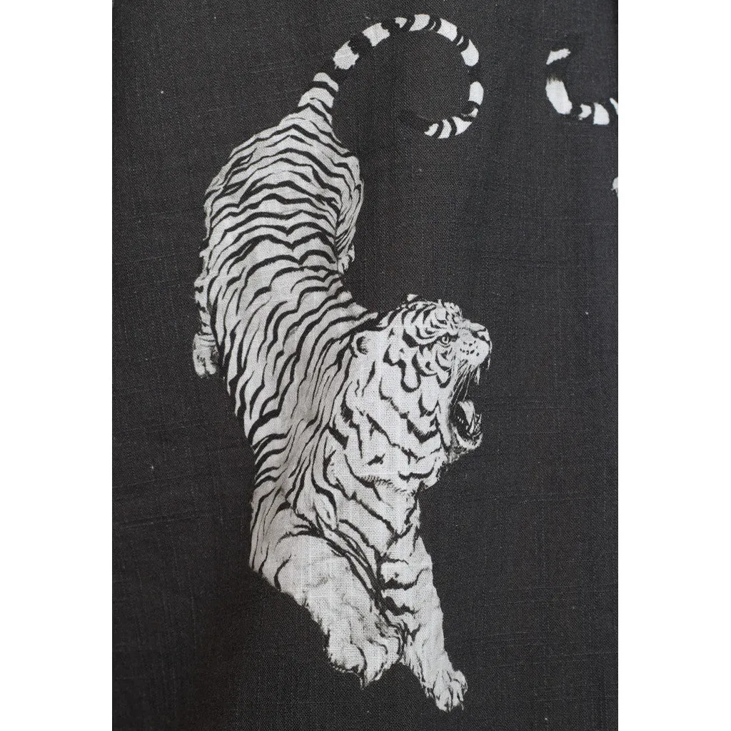 Short-sleeved Cuban Shirt / 3168 - Black sold by Revolution product image thumbnail 5