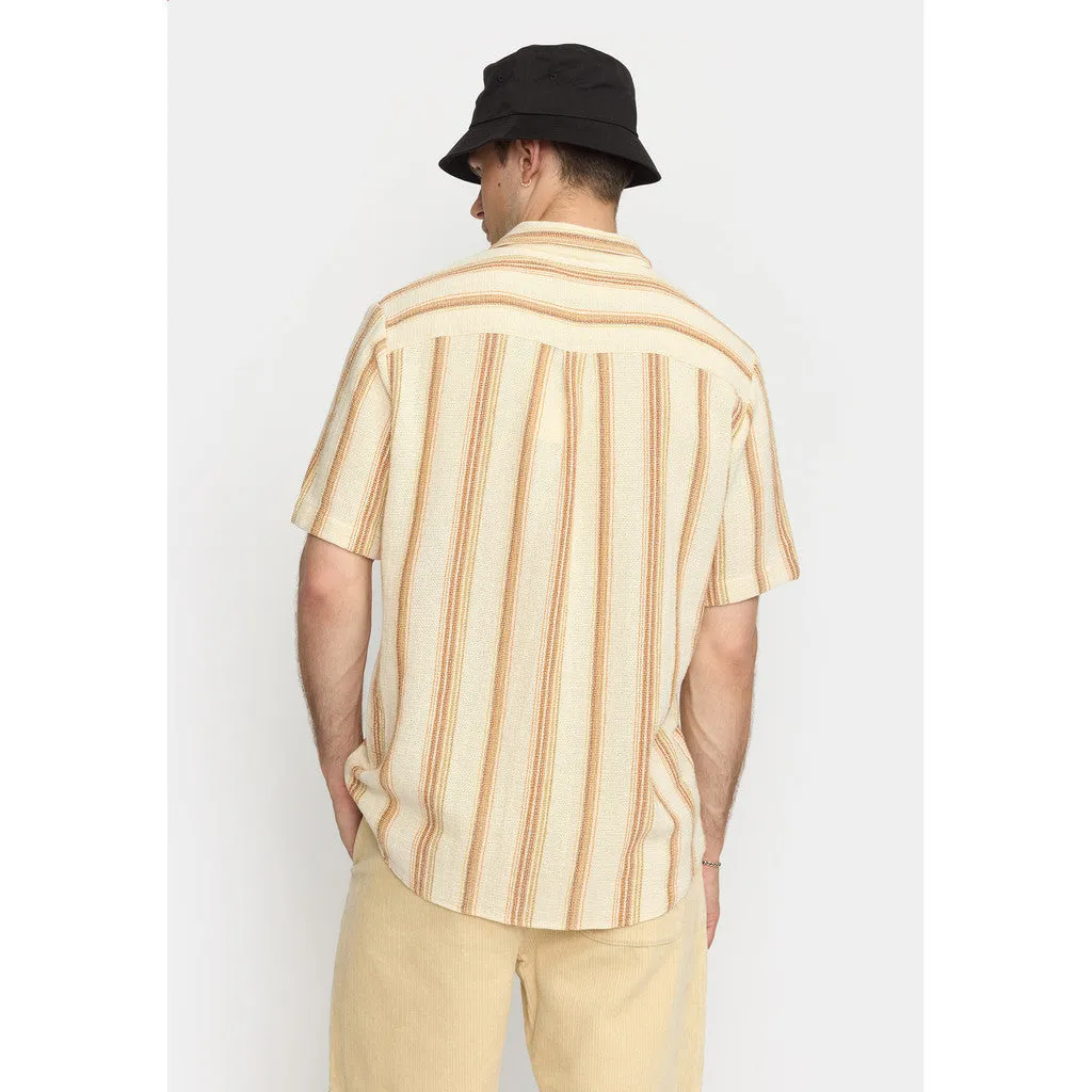 Short-sleeved Cuban Shirt / 3163 - Orange sold by Revolution product image thumbnail 3