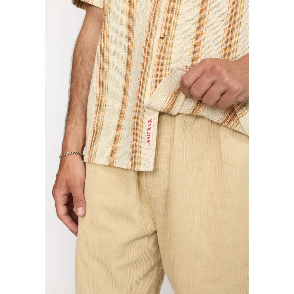 Short-sleeved Cuban Shirt / 3163 - Orange sold by Revolution product image thumbnail 4